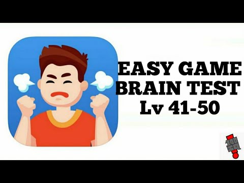 EASY GAME - BRAIN TEST LEVEL 41,42,43,44,45,46,47,48,49,50 WALKTHROUGH