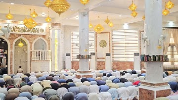 صلاة الجمعة للقارئ عبد الملك المشايخي في جامع خالد بن الوليد 2024/10/11