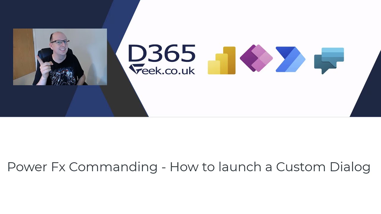 Power Fx Commanding - How to Launch Custom Page with Power Fx and JavaScript