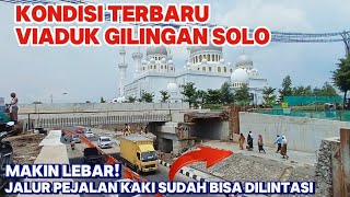 Permudah Pejalan Kaki Ke Masjid Sheikh Zayed, Jalur Pedestrian Viaduk Gilingan Sudah Bisa Dilintasi