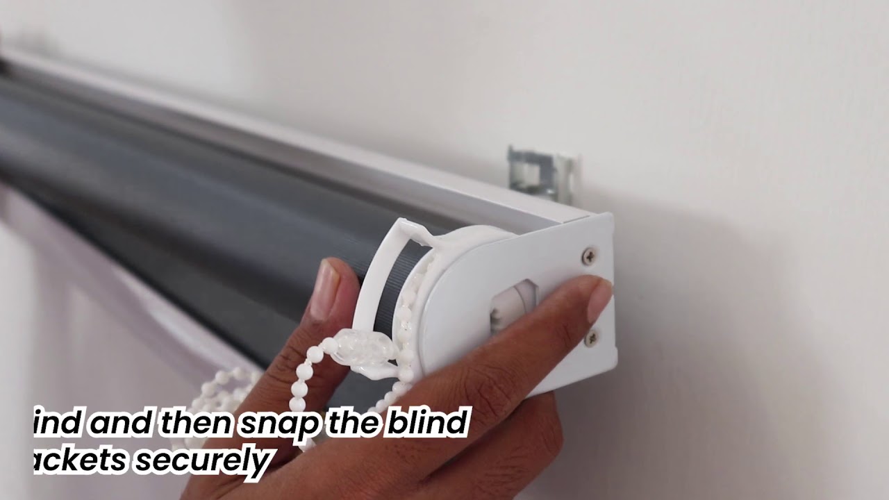 How To Install Roller Blinds YouTube