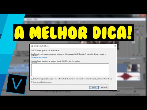 Sony Vegas Não