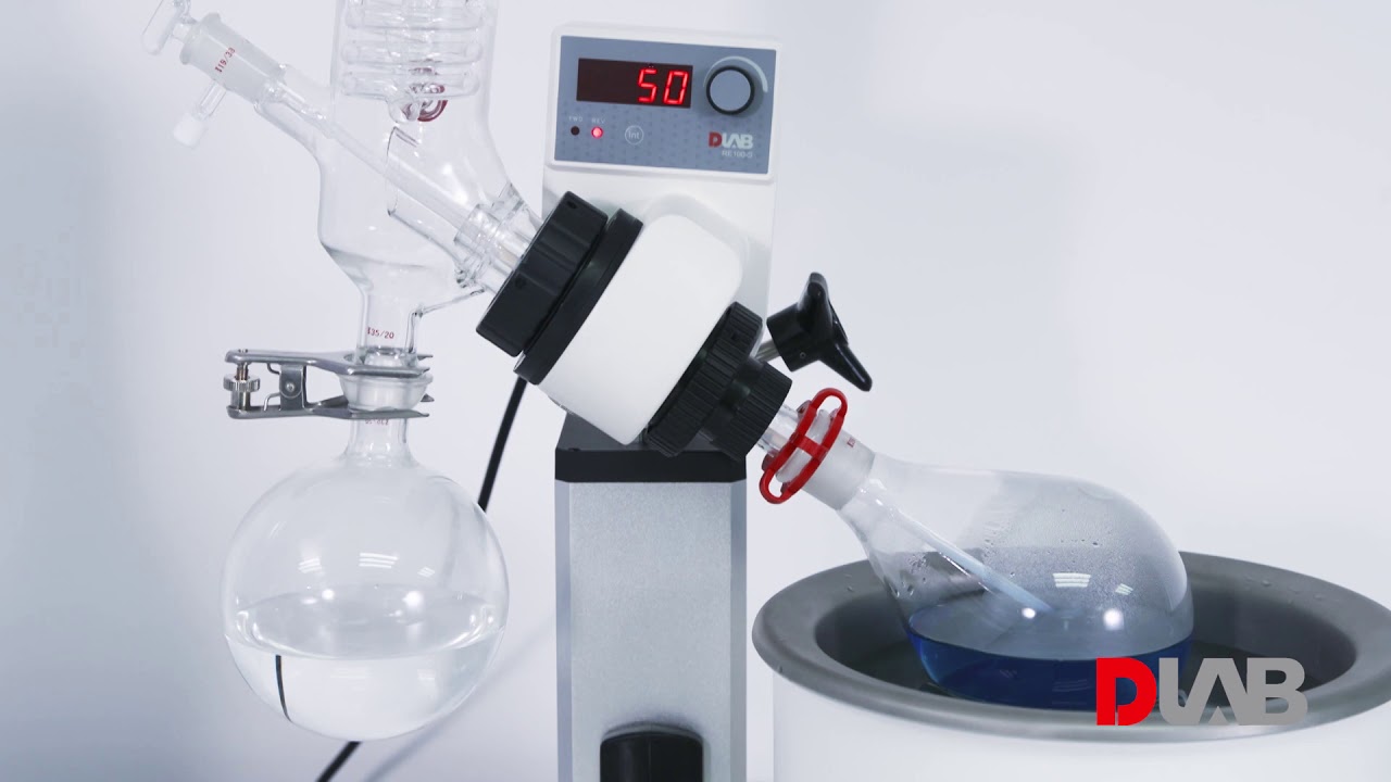 DLAB Rotary Evaporator RE100S YouTube