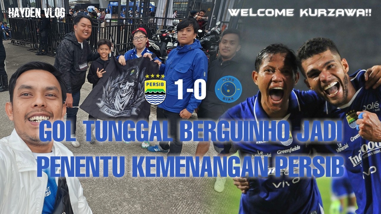 BERGUINHO PEMECAH KEBUNTUAN! HAMPIR IMBANG GOL TUNGGAL BERGUINHO JADI PENYELAMAT! WELCOME KURZAWA !!
