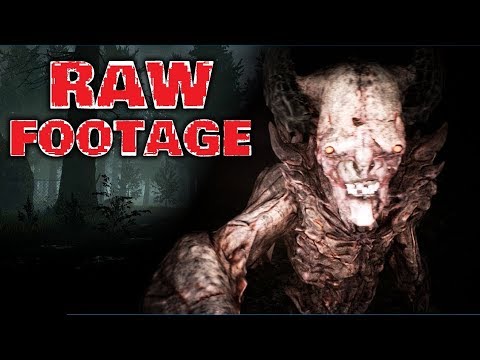 RAW FOOTAGE ► ЛЕСНОЕ ЧУДИЩЕ #1 ► ПРОХОЖДЕНИЕ НА РУССКОМ, ПЕРВЫЙ ВЗГЛЯД, ОБЗОР (ХОРРОР)