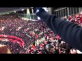 Arsenal fans sings "The greatest team"