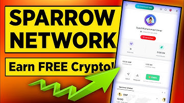 Sparrow Network New Mining App | Free Crypto Mining 2025! | Umar Tricks