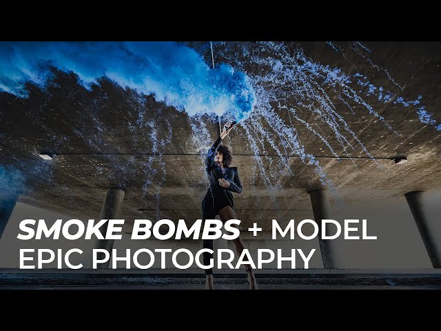 Creating Epic Senior Pictures with Smoke Bombs