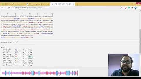 Secondary Structure Prediction Tutorial | GOR Tool | Part 2