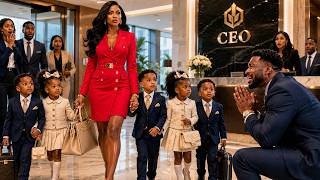 He Abandoned His Contract Wife—Years Later, She Returned as a CEO With Quintuplets