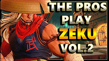 SFV - The Pros Play ZEKU Hype Vol.2 | Compilation FT - Poongko RB & Kazunoko - SF5