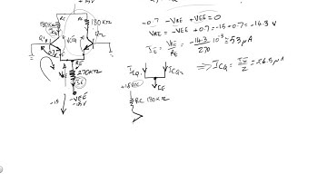 Differential Amplifier DC Analysis