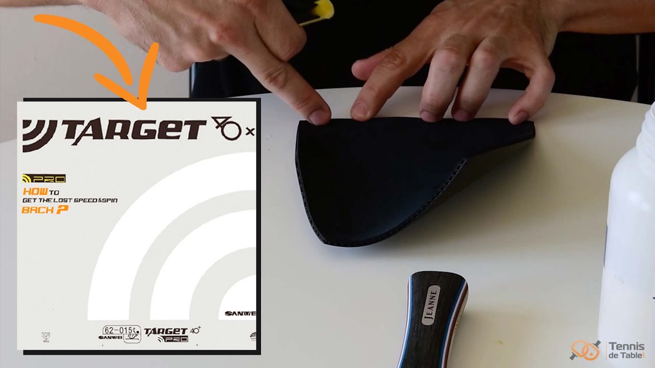 DÉCOUVERTE du Sanwei Target EUROPE 40+ Pro, un revêtement adapté au jeu offensif moderne