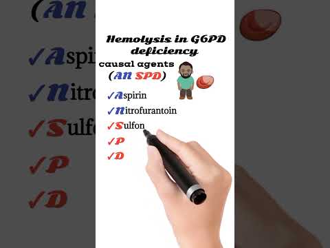 Hemolysis in G6PD