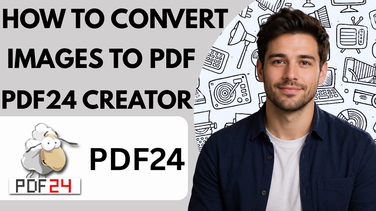 How to convert images to PDF with PDF24 Creator Full Guide 2027 - YouTube