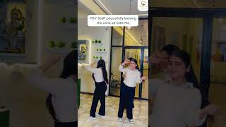 POV: Clinic staff trying to leave on time…