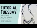 Tutorial Tuesday- Bargain Bead Box- Winter Wonderland necklace