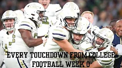 Every Touchdown From College Football Week 0 thumbnail