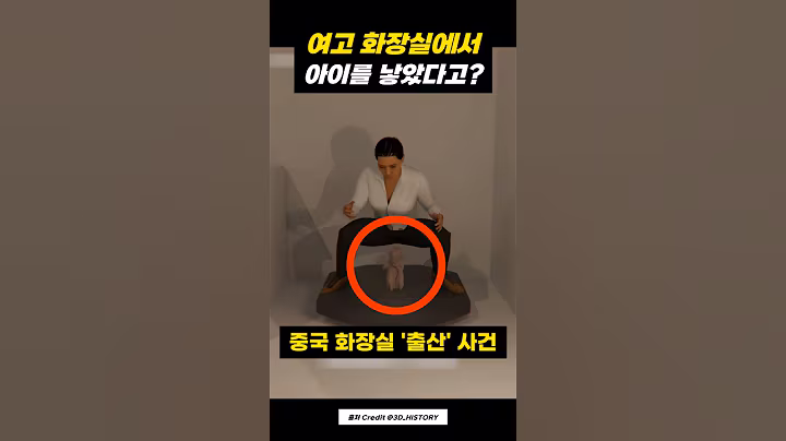 중국에서 일어난 여고 화장실 출산 사건