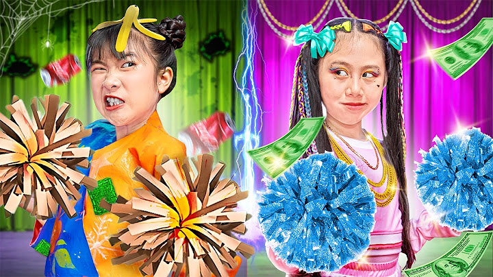 ¡Estudiante Rico Vs Estudiante Pobre! ¿Quién Será La Mejor Porrista?