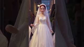 White Dress Wedding Dress AI Music #kpop#huntrx  #musicvideo