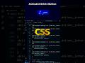 Animated Delete Button | HTML CSS &amp; JS | #shorts #button #animation