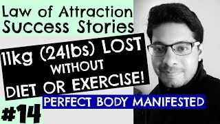 Full Law of Attraction Success Series #14 - Weight Loss WITHOUT Diet or Exercise (Losing Weight Easily) Guide