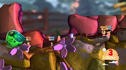 Worms Battlegrounds Gameplay - Xbox Games With Gold December 2014
