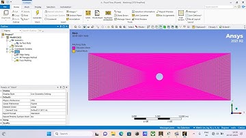 AE8612 - Computer Aided Simulation Laboratory - Von Karman vortex flow over a cylinder