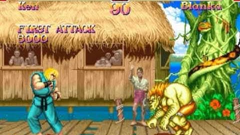 Arcade Game Super Street Fighter 2 The New Challengers 1993 Capcom