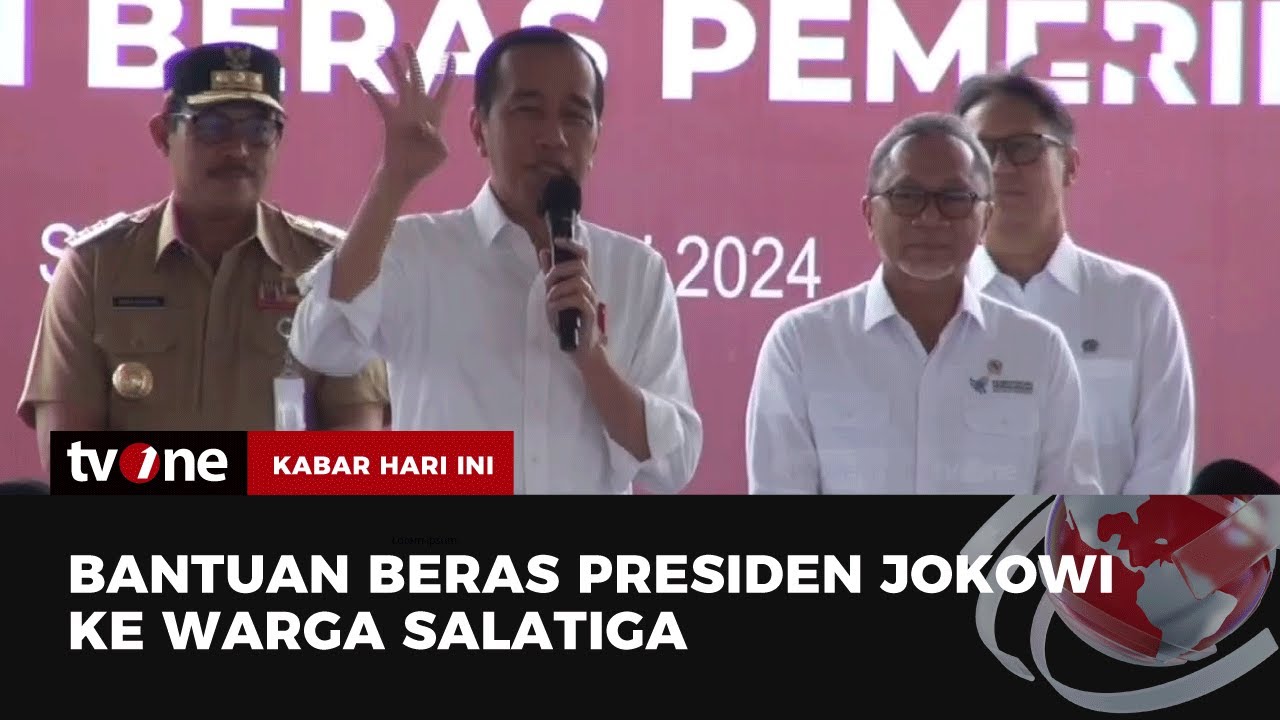 Presiden Jokowi Beri Bantuan Beras ke Warga Salatiga Kabar Hari Ini