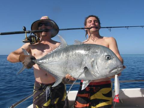 Giant Trevally fishing Madness!! - YouTube