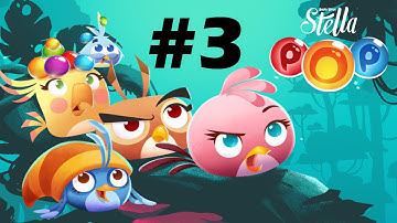 ANGRY BIRDS STELLA POP LEVEL-3 THREE STAR WALKTHROUGH FOR ANDROID