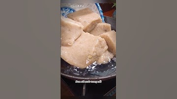 Món ngon làm từ củ khoai nưa #shorts