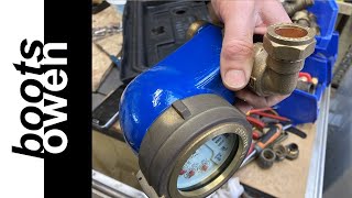 How to reset or adjust a water meter
