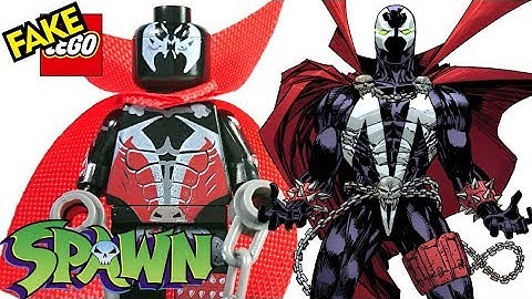 Lego Spawn Todd McFarlane Unofficial Custom Minifigure by POGO Toys