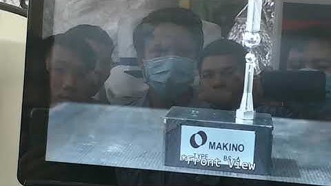 hướng dẫn edm điện cực trên makino cảm ứng