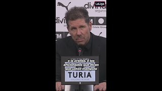 La respuesta de SIMEONE a los que le acusan de ADULTERAR la COMPETICIÓN