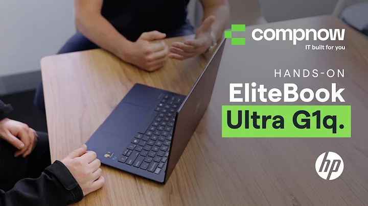 HP EliteBook Ultra G1q - Hands On | Compnow - IT Built For You