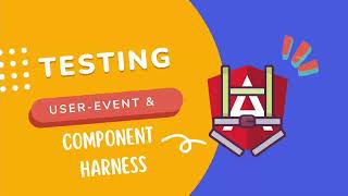 Testing using user-event and component Harness in Angular part 4 (testing without Harnesses)
