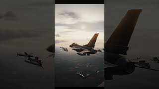 USAF f16 strike on a British ship yard. DCS