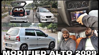 Fully Modified Alto | BODY KIT ALTO | Alto Alloy Wheels | OwnerShip Review | SONY Touchscreen Stereo