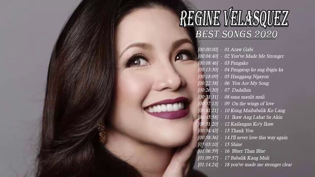 Love SongsOPM Divas Regine Velasquez and Lani Misalucha with selected