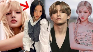 OMG Taehyung & Lisa Leaving Celine Event Together in same car! BTS  Blackpink jisoo jimin jungkook v 