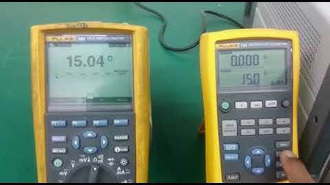 Fluke 724 Temperature Calibrator Repair and Calibration by Dynamics Circuit (S) Pte. Ltd.