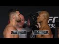 Chris Weidman vs Ronaldo "Jacare" Souza faceoff | WEIGH-INS | UFC 230