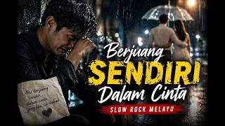 SLOW ROCK MELAYU - BERJUANG SENDIRI - BERTAHAN MESKI TERUS TERLUKA