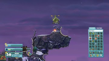 Worms W.M.D - Stinking Carpet Bomb Weapon