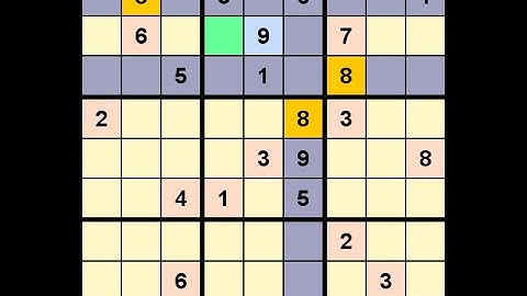 How to Solve Washington Times Sudoku Difficult September 17, 2022