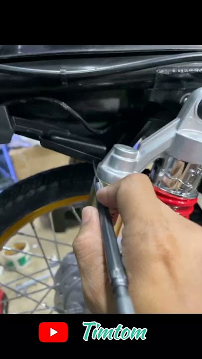 Coak bodi buat pasang shock belakang ||Coak bodi